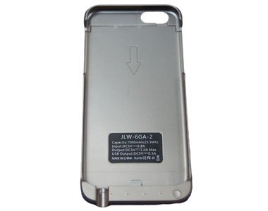 IPhone6 banco de la energía de barrido de la cámara 