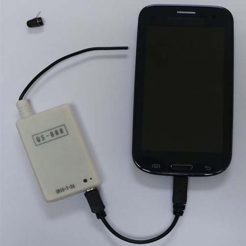 Uno Especializada sobre un auricular